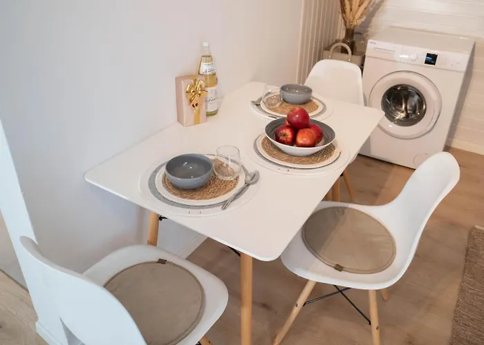 Cozy&relax Apartment-balkon Kueche Parkplatz Wifi Netflix 아파트